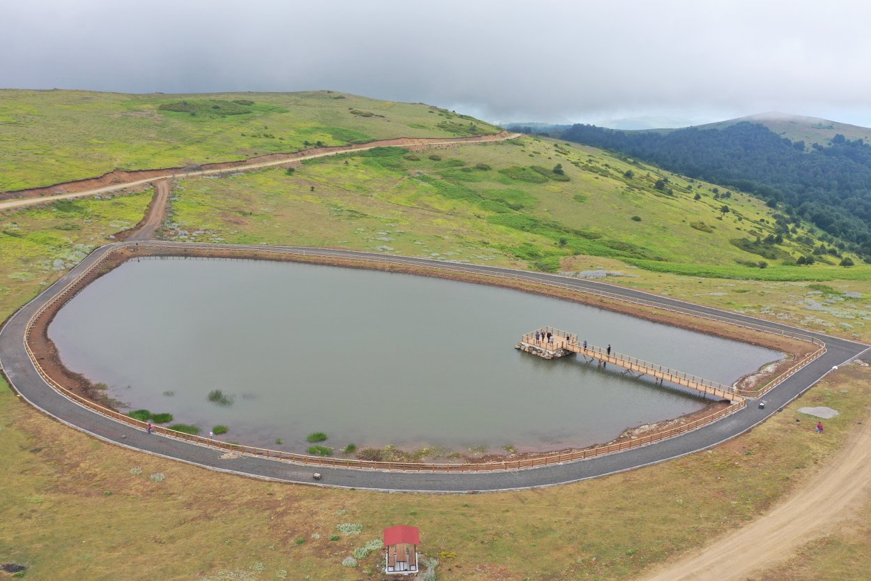 Argan Göleti turizme hazır