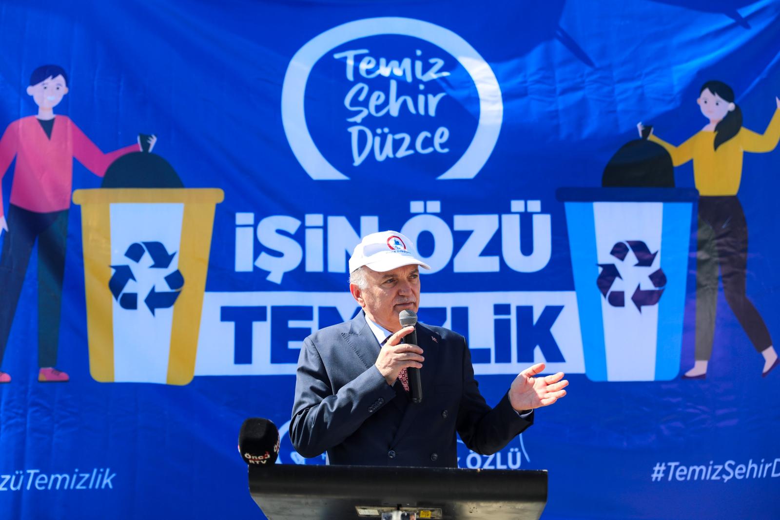 Düzce Belediyesi'nden temizlik kampanyası