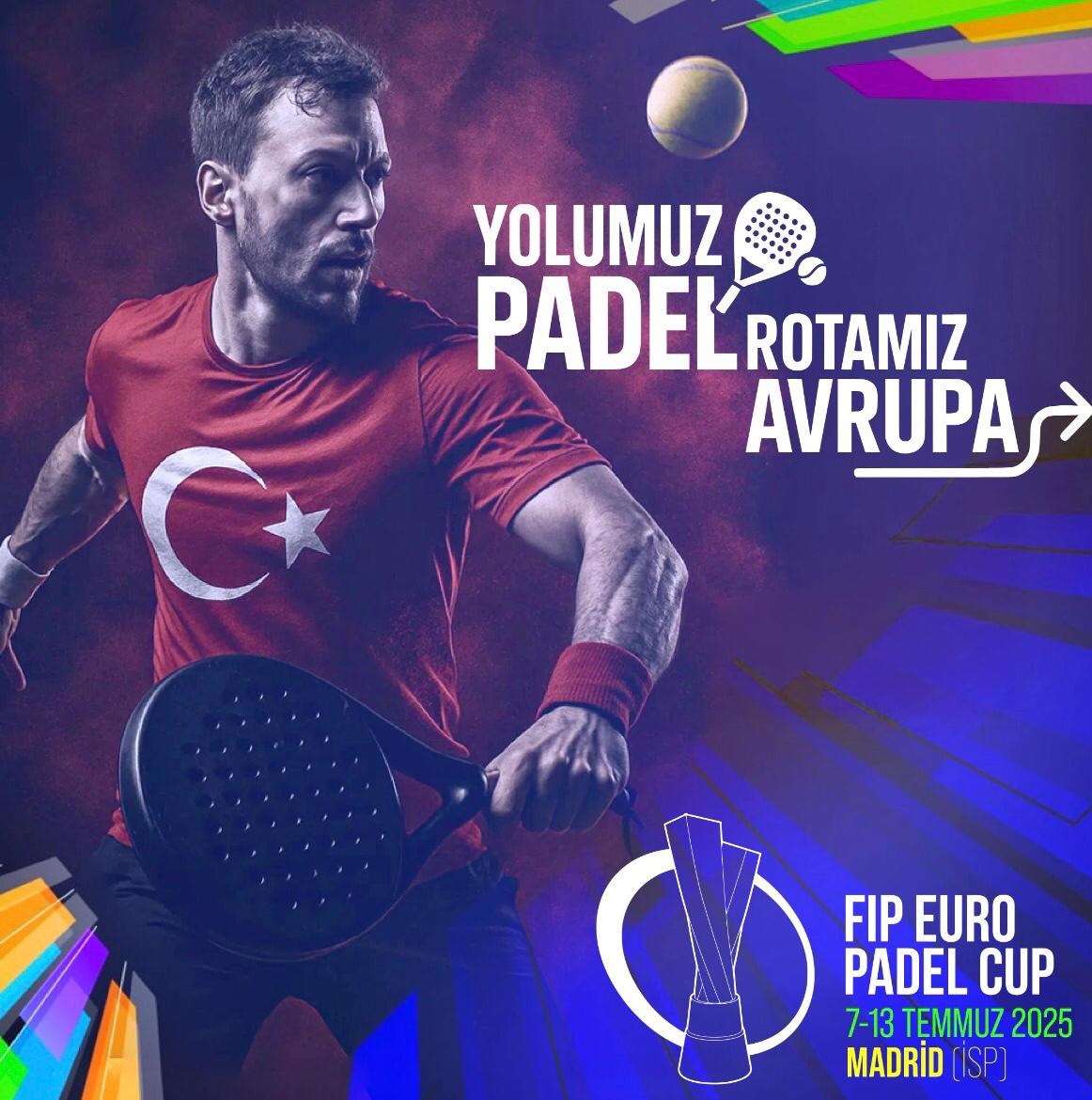 FIP Euro Padel Cup 7 Temmuz’da başlıyor: Milli takımımız Madrid’de kortta olacak