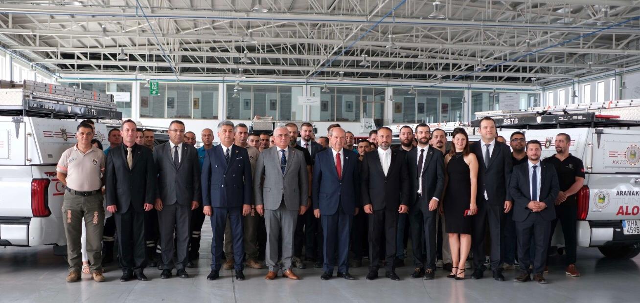 Yerli mühendislik harikası arama-kurtarma araçları teslim edildi