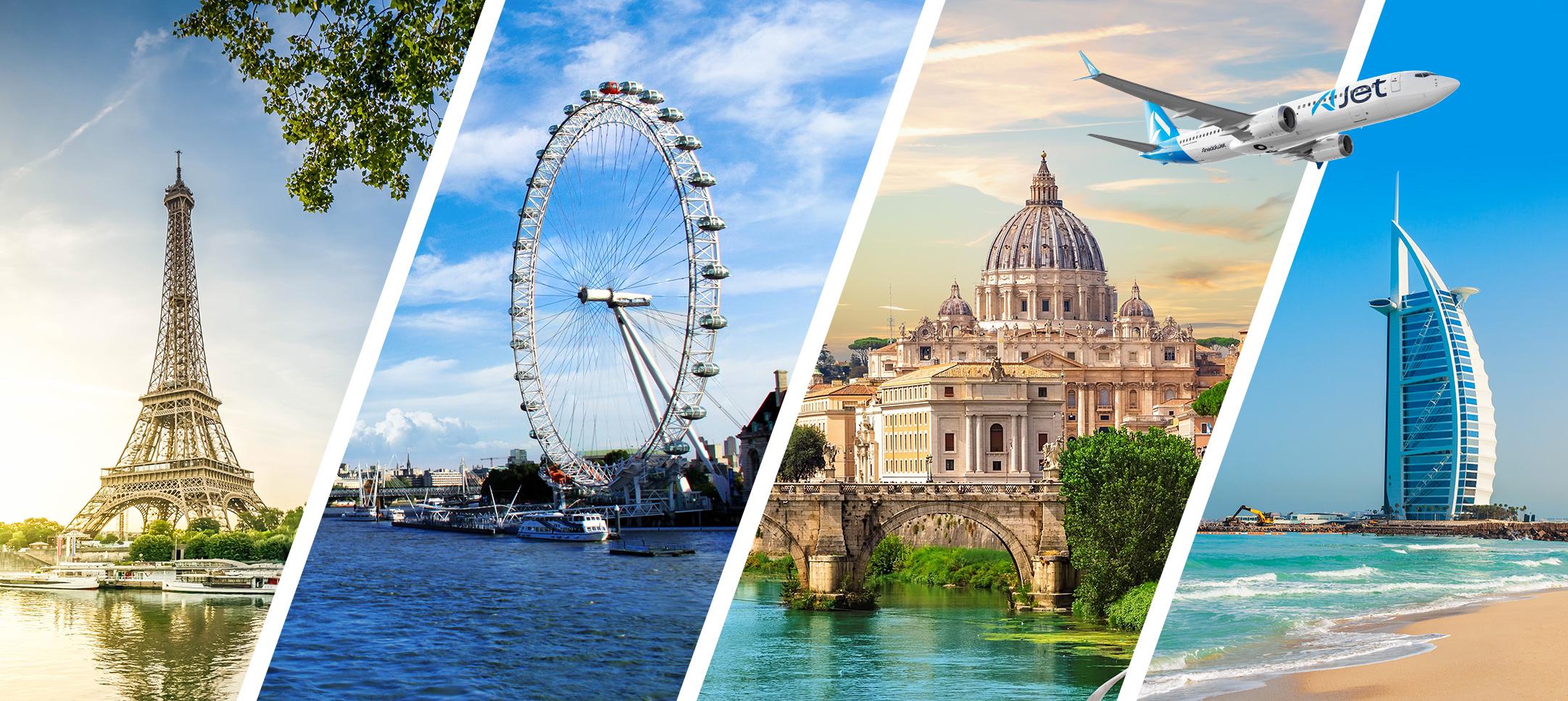 AJet’ten 9 euroya yurt dışı bilet kampanyası