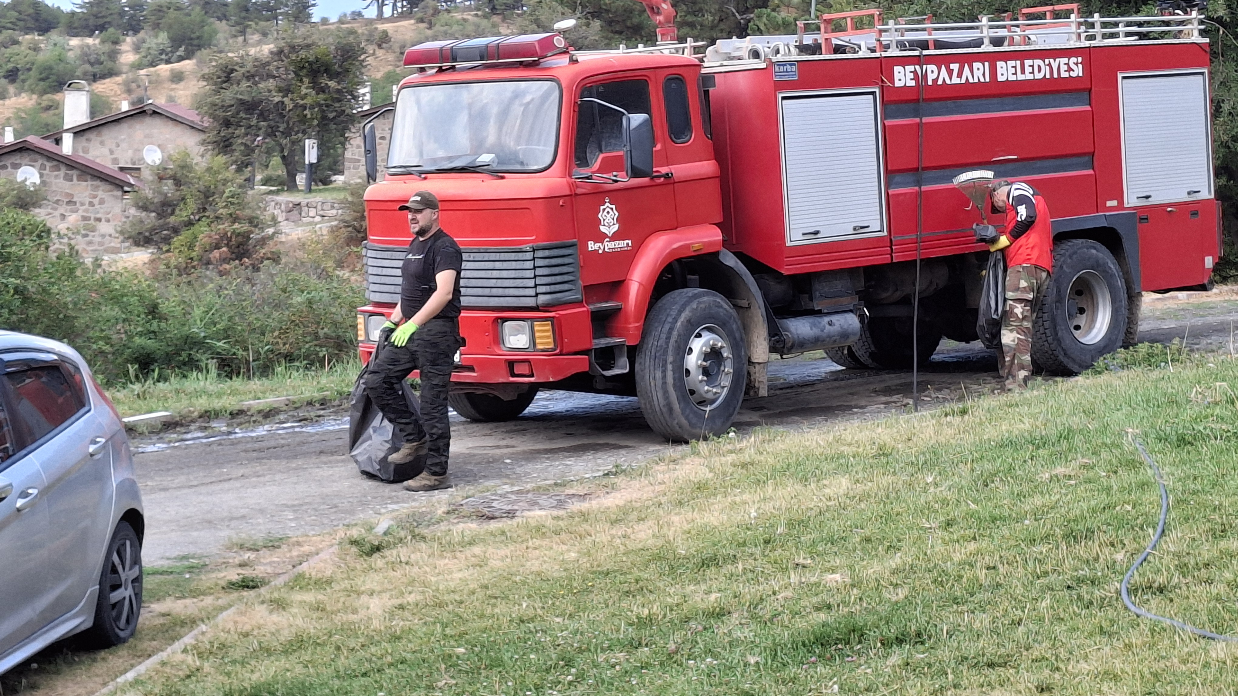 Beypazarı Karagöl'de yangın amaçlı itfaiye bekliyor