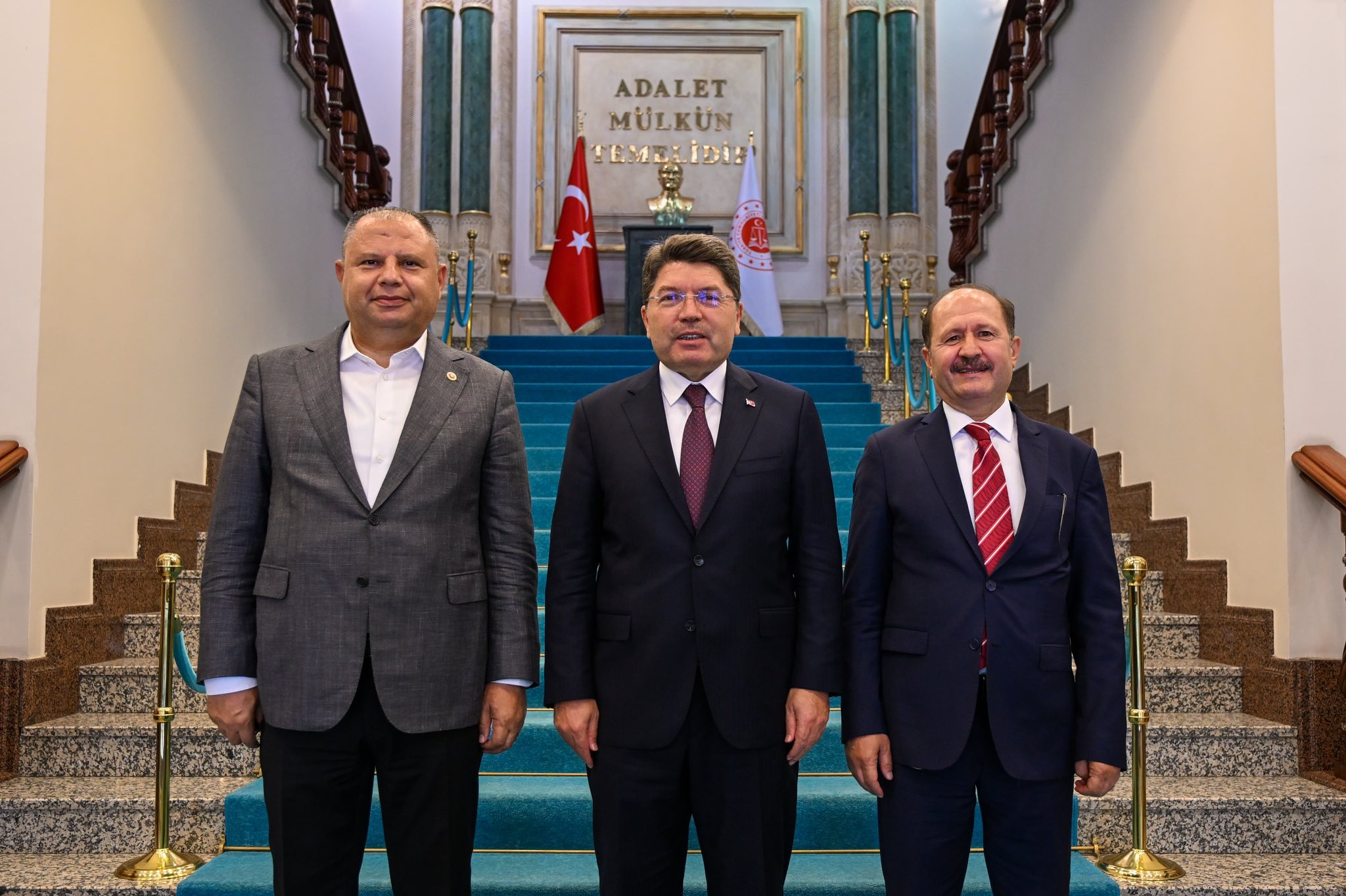 MHP Kırıkkale Milletvekili Öztürk, Bakan Tunç ve Ramazan Can ile görüştü