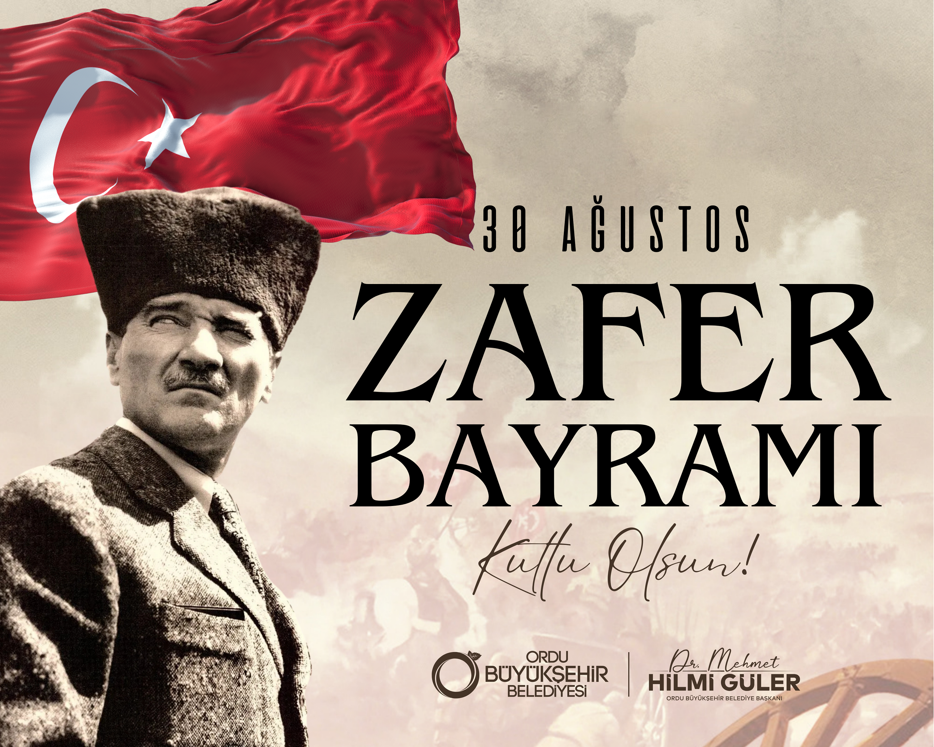 Ordu Büyükşehir Belediye Başkanı Güler'den 30 Ağustos mesajı