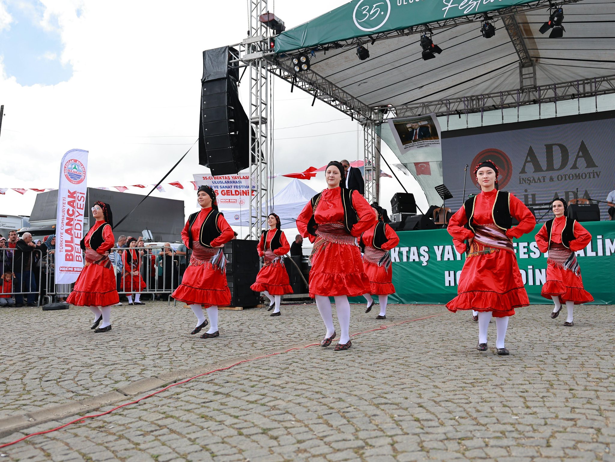 Bektaş Yayla Festivali muhteşem görüntülere sahne oldu