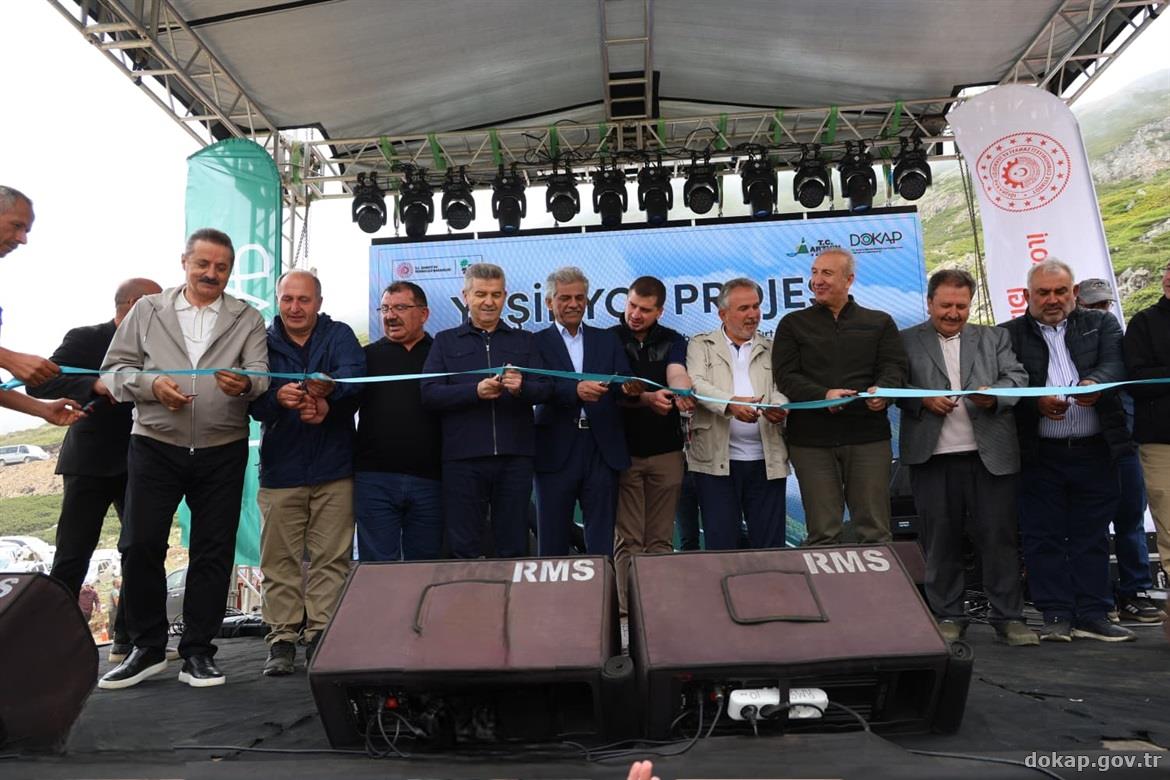 Artvin'de hayata geçirilen projenin açılış töreni gerçekleştirildi