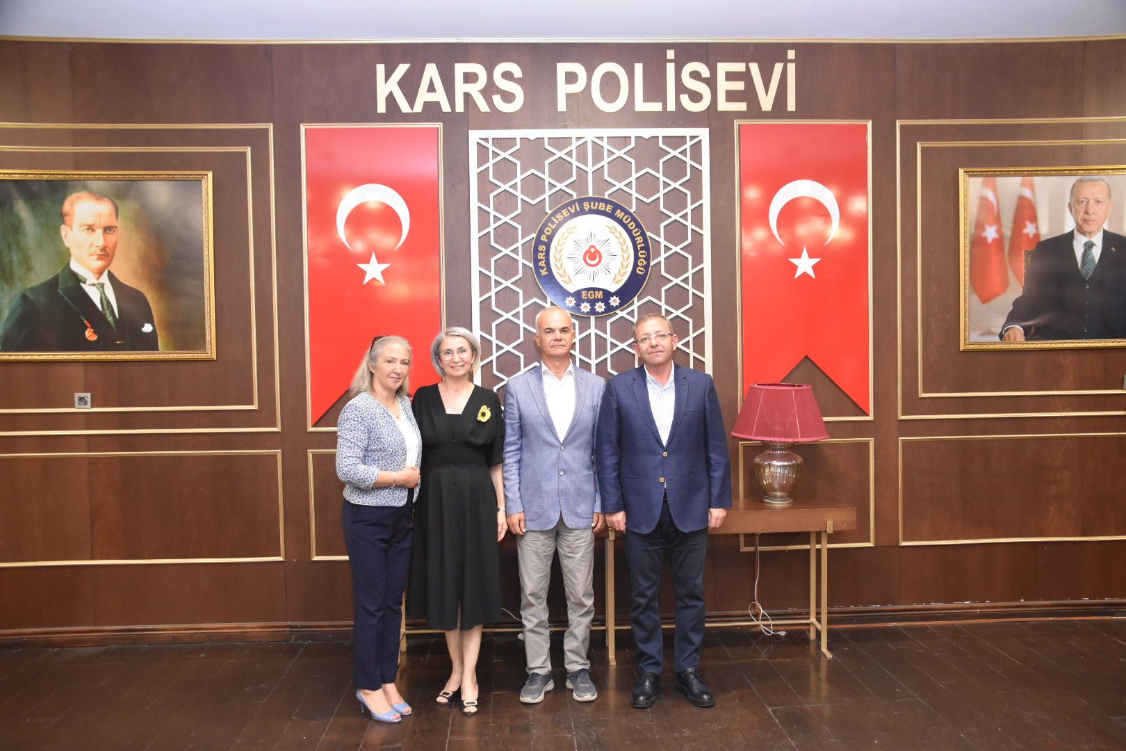 Kars Tugay Komutanı Tuğgeneral Şahin Yenilmez için veda programı