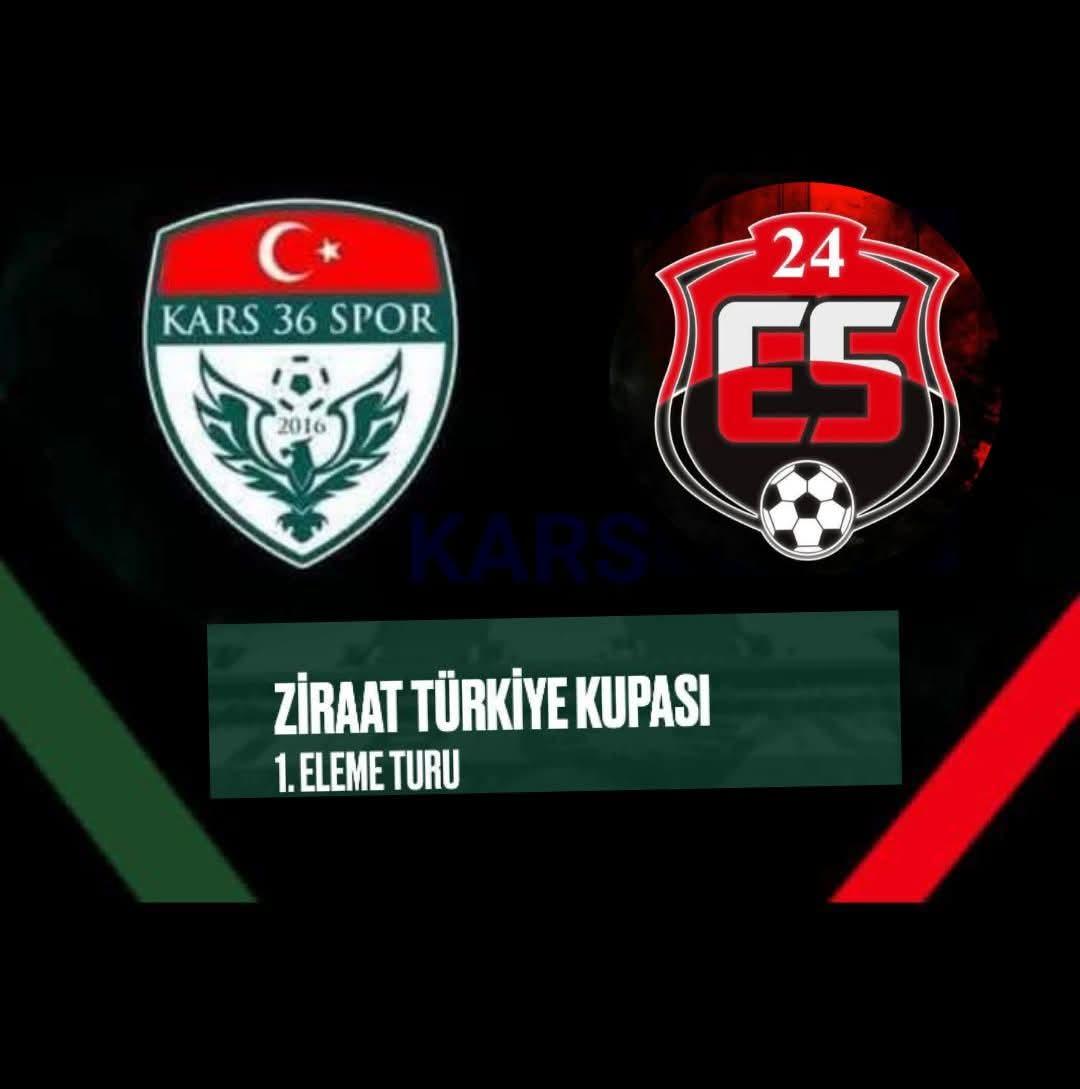 Kars36 Spor, Türkiye Kupası'nda Anagold 24 Erzincanspor ile eşleşti!