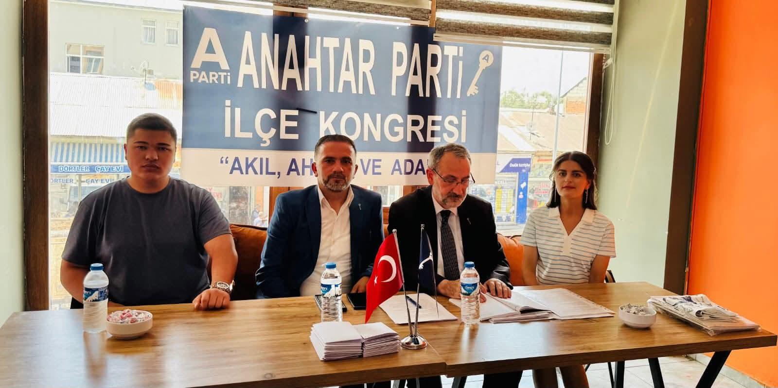 Anahtar Partisi Selim İlçe kongresi gerçekleştirdi