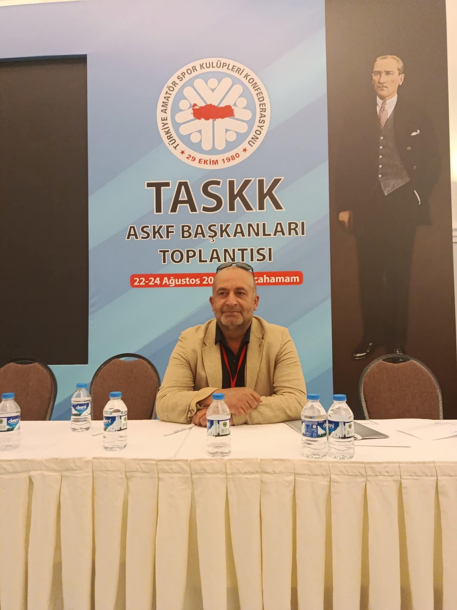 Başkan Tuncay Altunterim, Ankara’daki ASKF Başkanları toplantısına katıldı