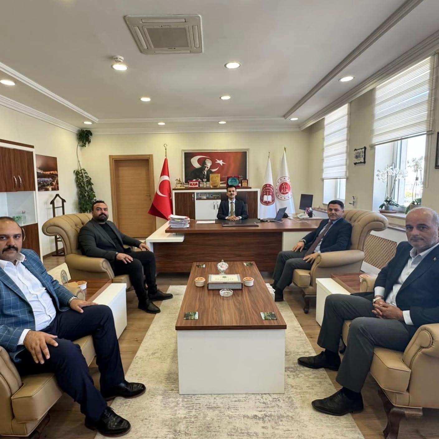 MHP Kars İl Başkanı Adıgüzel’den Adalet Komisyonu Başkanı Turan’a ziyaret