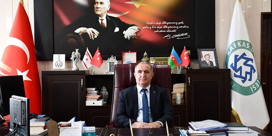 Kars Kafkas Üniversitesi Rektörü Kapu: "Dört bin öğrenciyi şehrimizde ve üniversitemizde misafir edeceğiz"