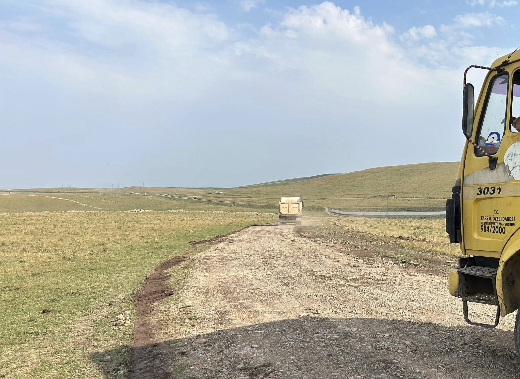 Çamçavuş Yayla Yolu'nda 2 kilometrelik stabilize yol ve menfez çalışması tamamlandı