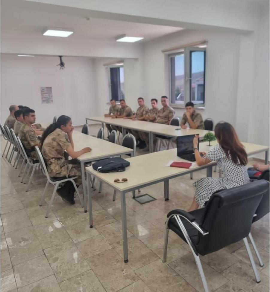 Digor’da kolluk birimlerine 6284 sayılı kanun kapsamında bilgilendirme yapıldı