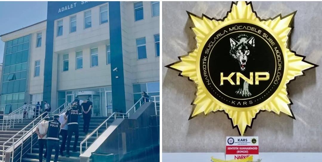 Kars’ta bir iş yerine uyuşturucu operasyonu: 2 kişi tutuklandı