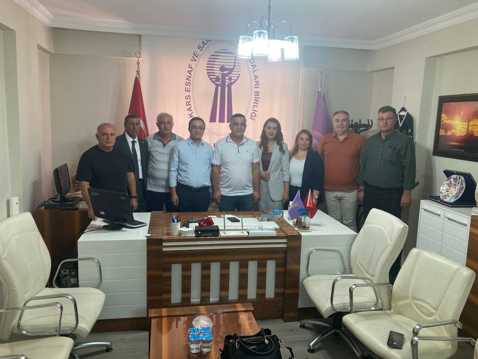 Kars Kent Konseyi’nden Murat Bakırhan’a ziyaret
