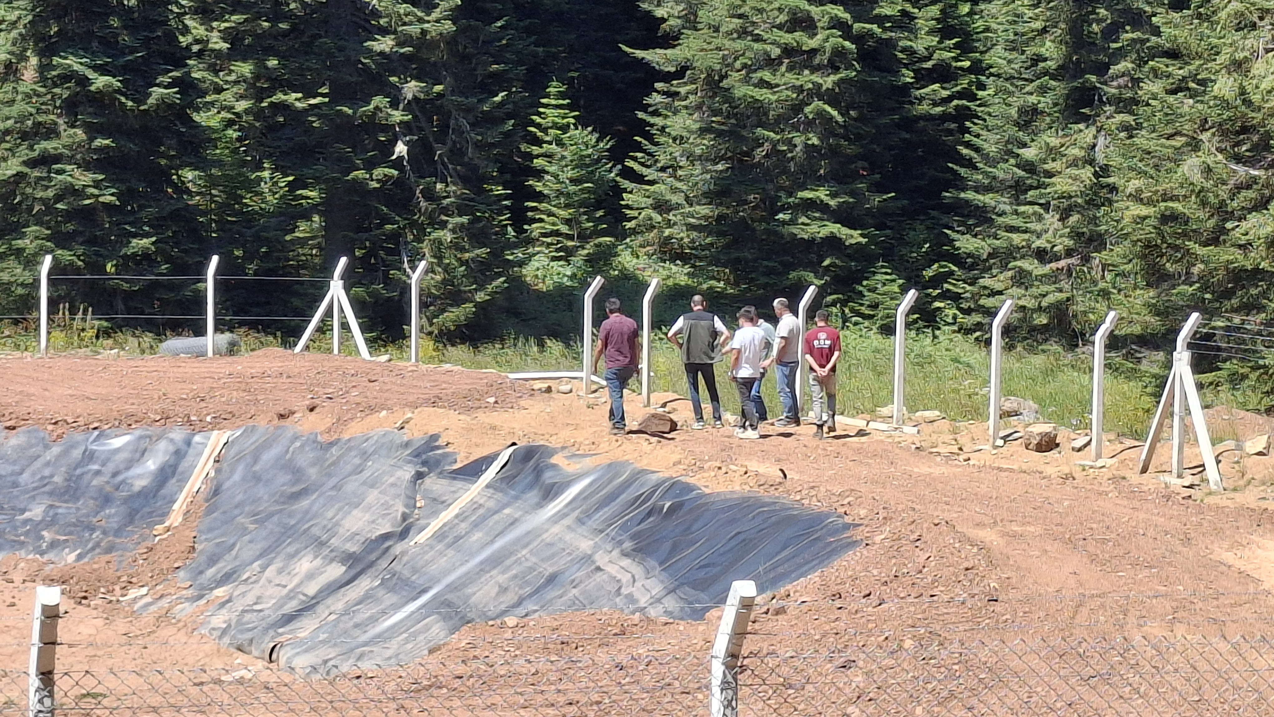 Zonguldak Orman Bölge Müdürlüğü, Kumluca’daki çalışmaları yerinde inceledi