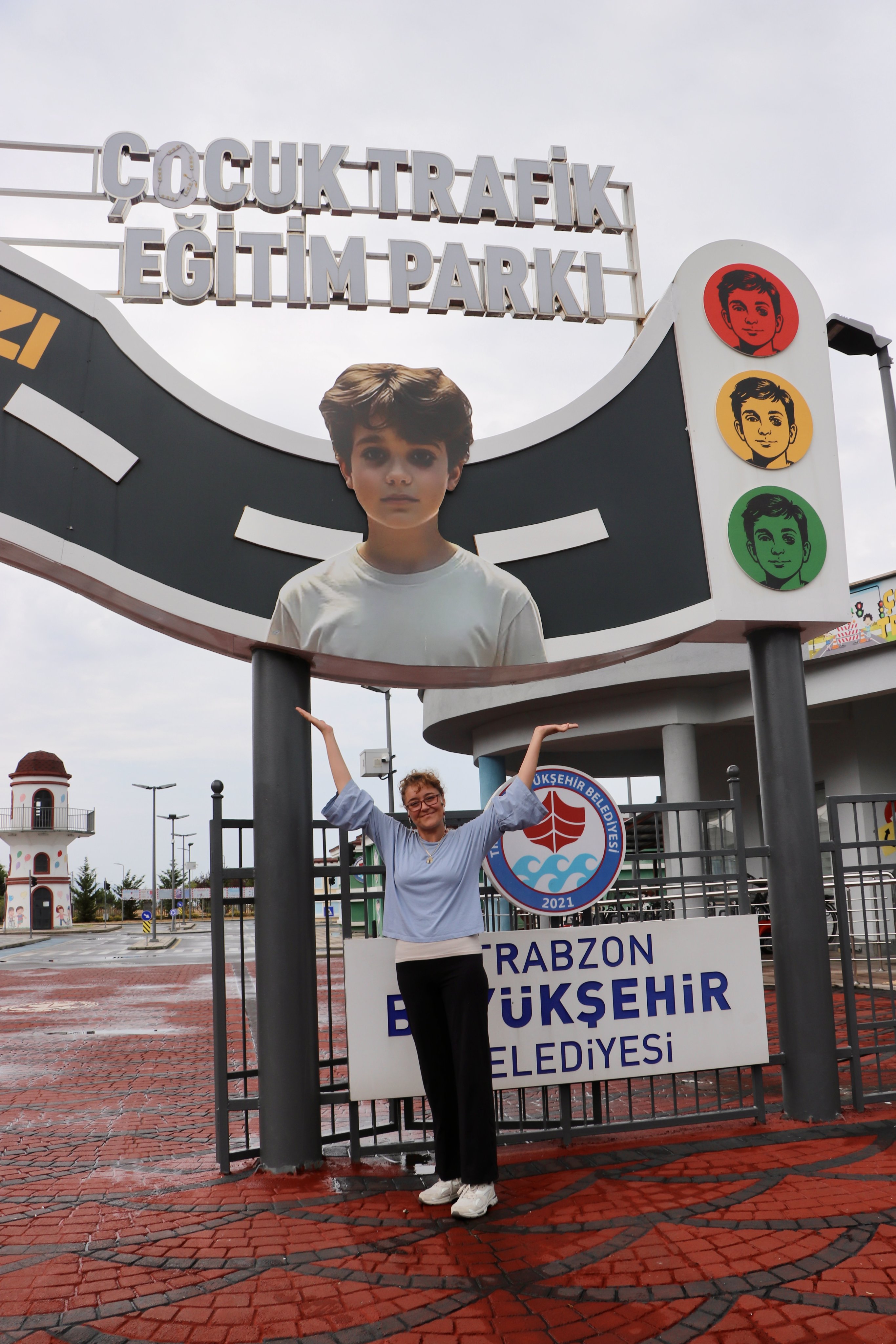 Trabzon’daki çocuk trafik eğitim parkı’na Mattia Ahmet Minguzzi’nin adı verildi
