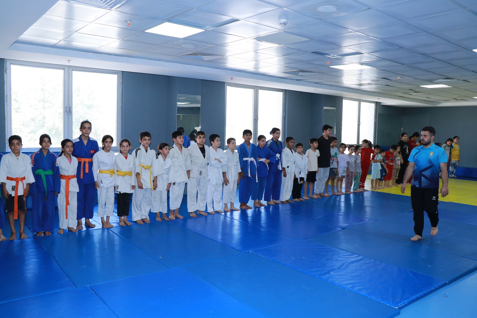 Sporun kalbi Haliliye’de atıyor: Minik judocular geleceğe hazırlanıyor