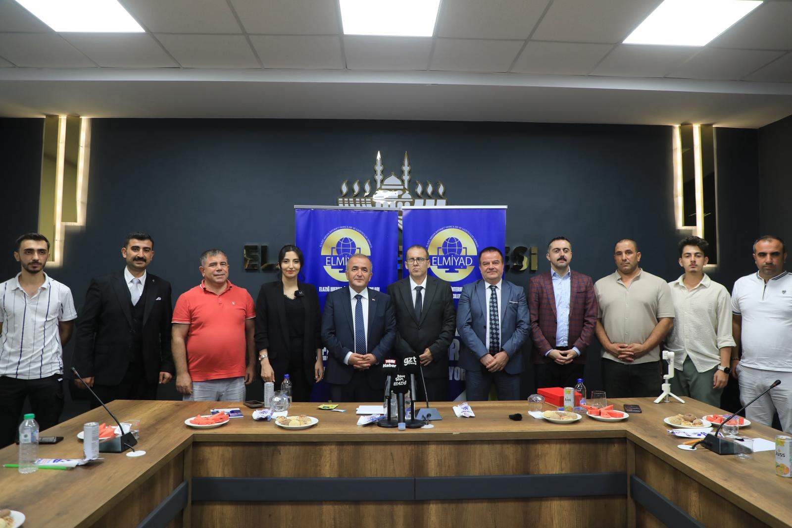 Vali Numan Hatipoğlu, "ELMİYAD ile Şehir Konuşuyor" programının ilk konuğu oldu