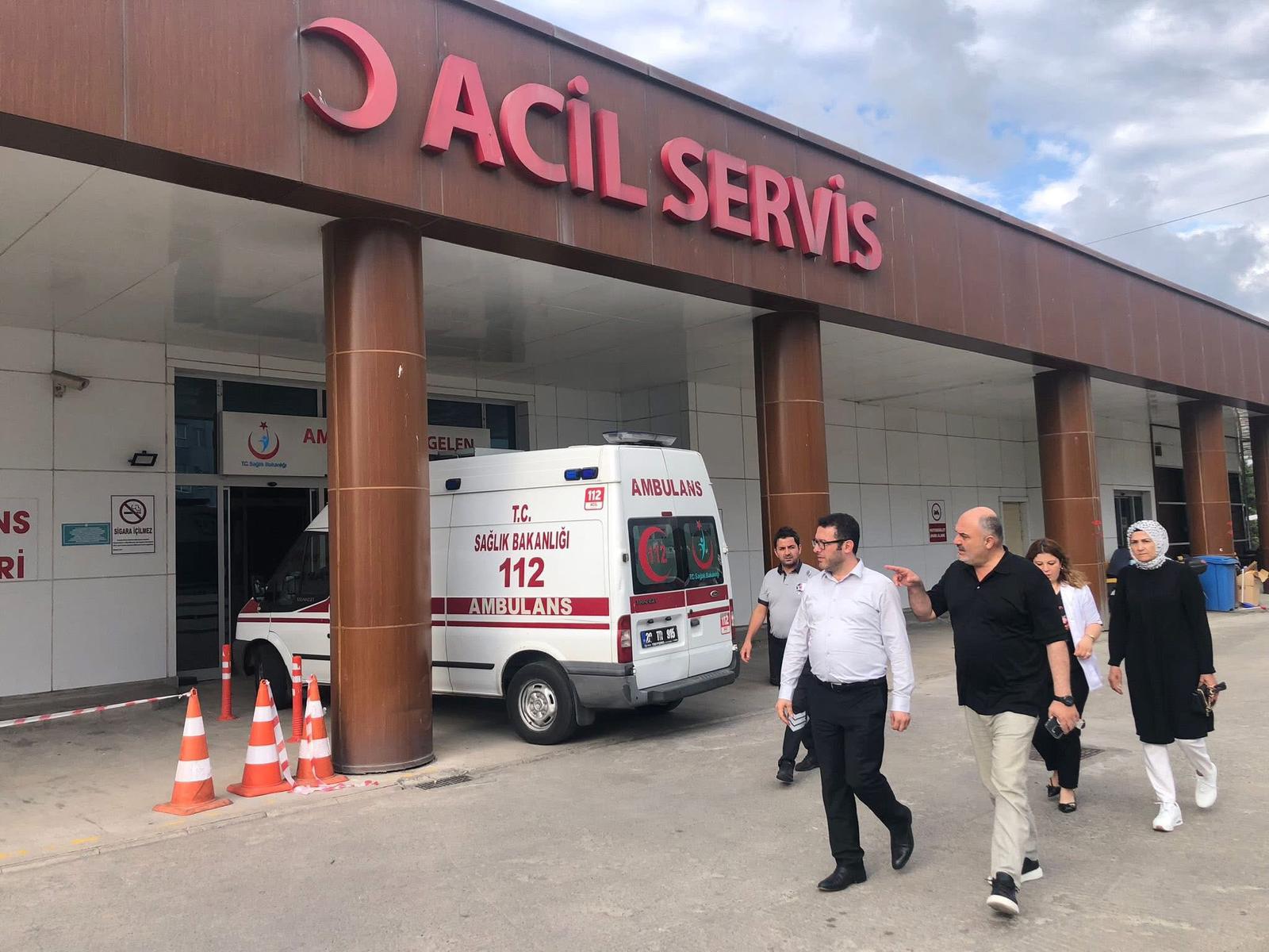 AK Parti Giresun İl Başkanı Yılmaz'dan hastane ziyaretleri