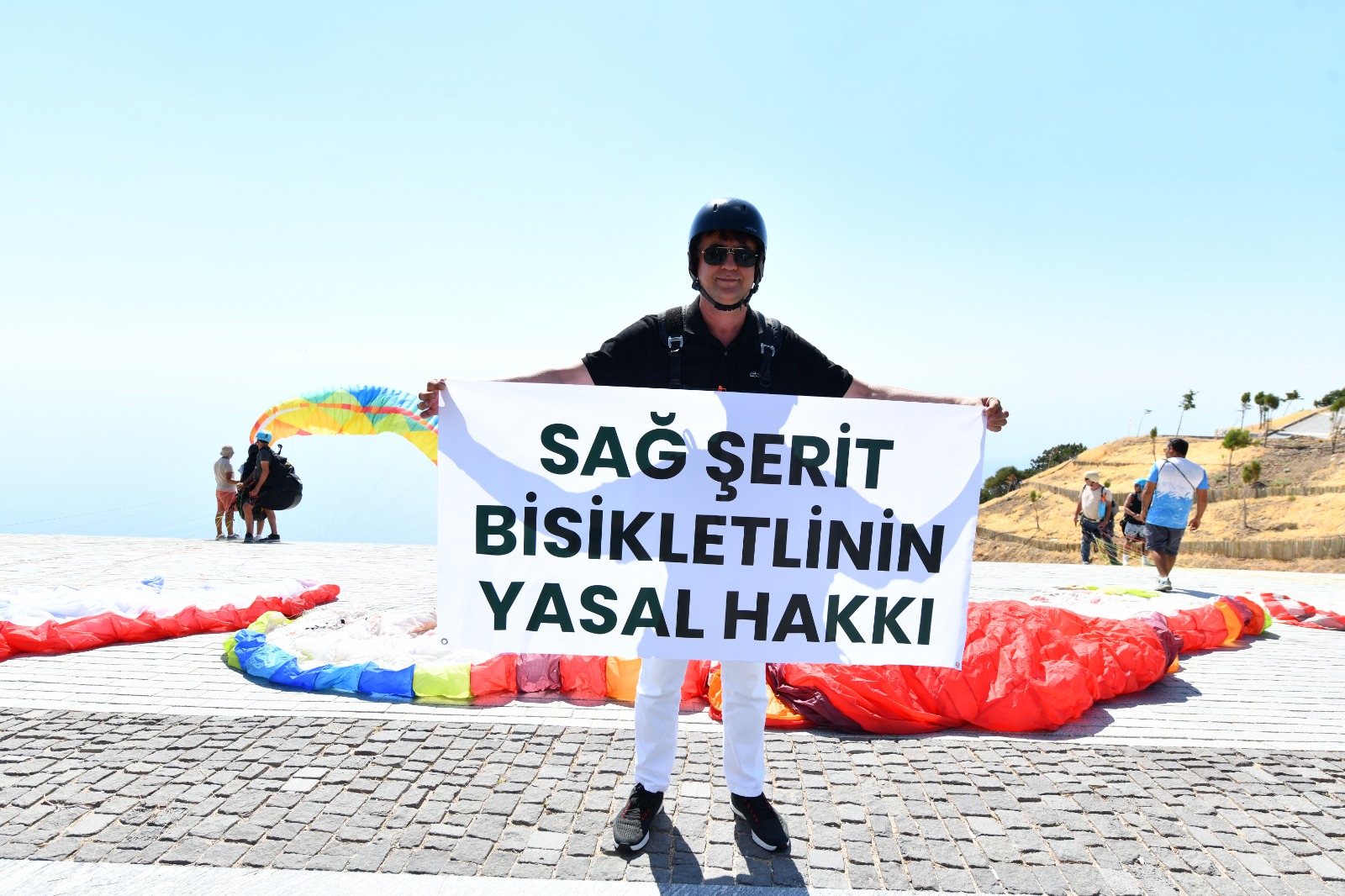 Bisiklet farkındalığı için anlamlı çağrı