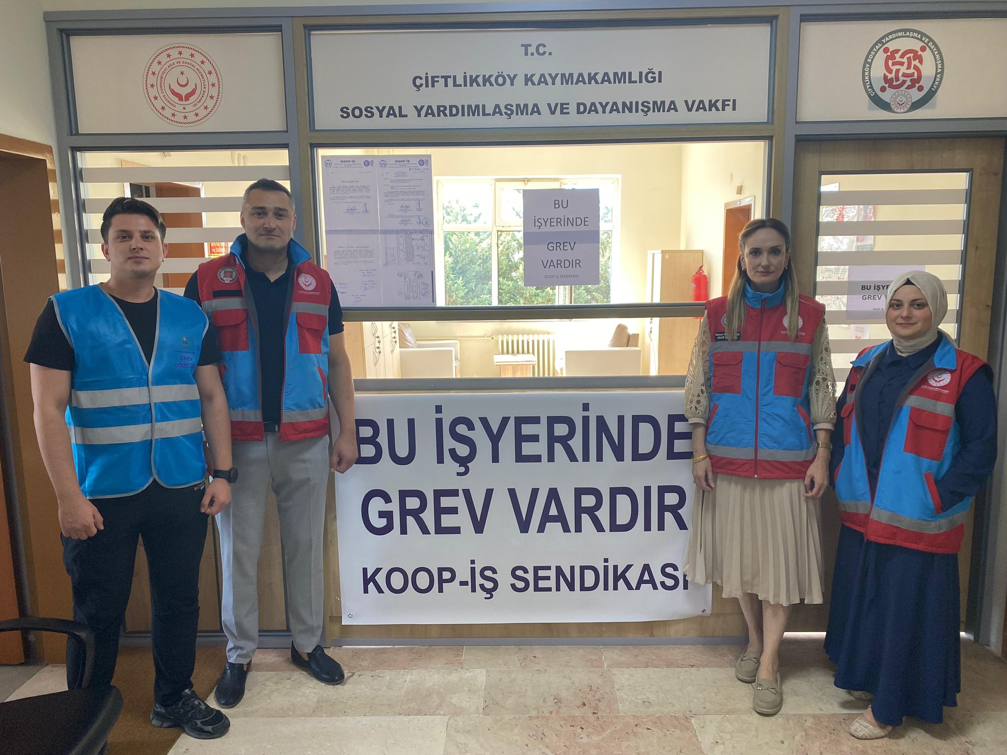 Koop-İş Sendikası grev kararı aldı: SYDV çalışanları iş bıraktı