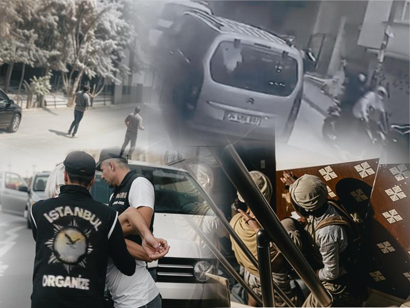 İstanbul'da 6 iş yerini kurşunlayan 13 kişi yakalandı