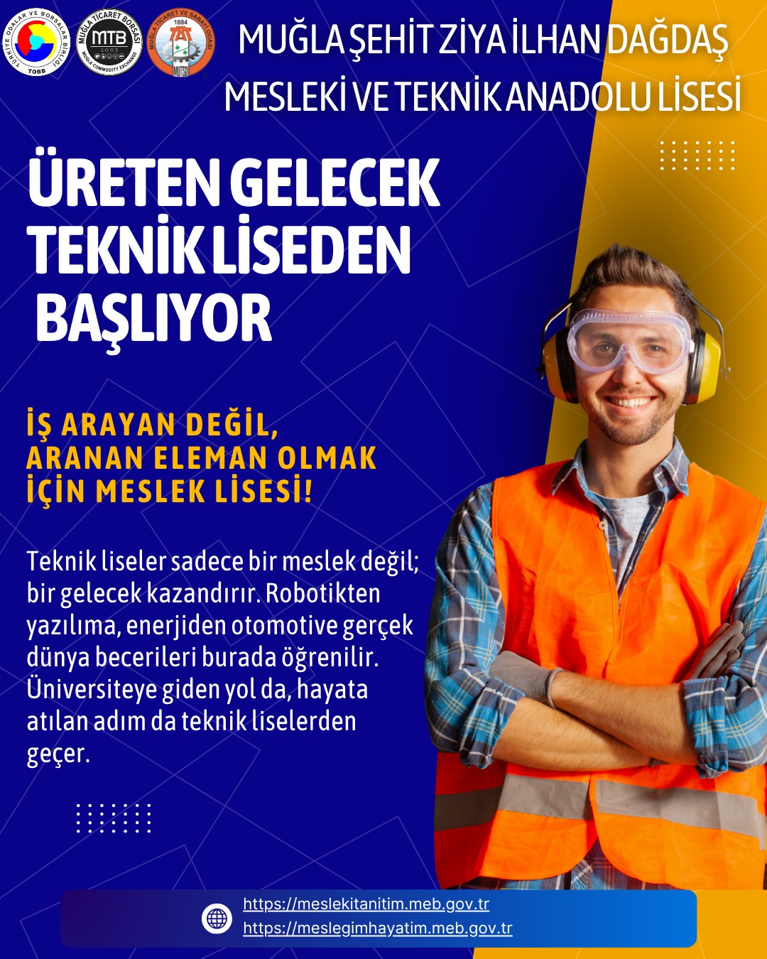Mesleki eğitim, geleceğimizin teminatıdır