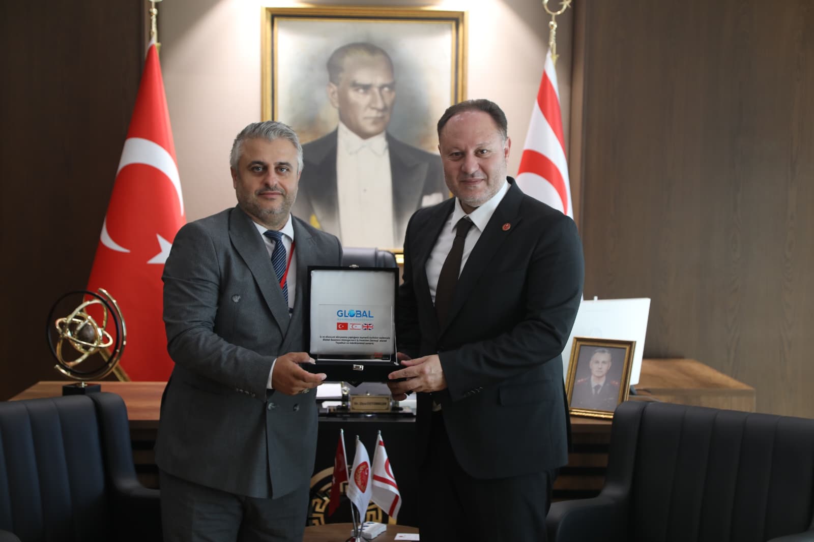 Global Business Management İş İnsanları Derneği, Kıbrıs Cumhuriyet Meclisi’ni ziyaret etti