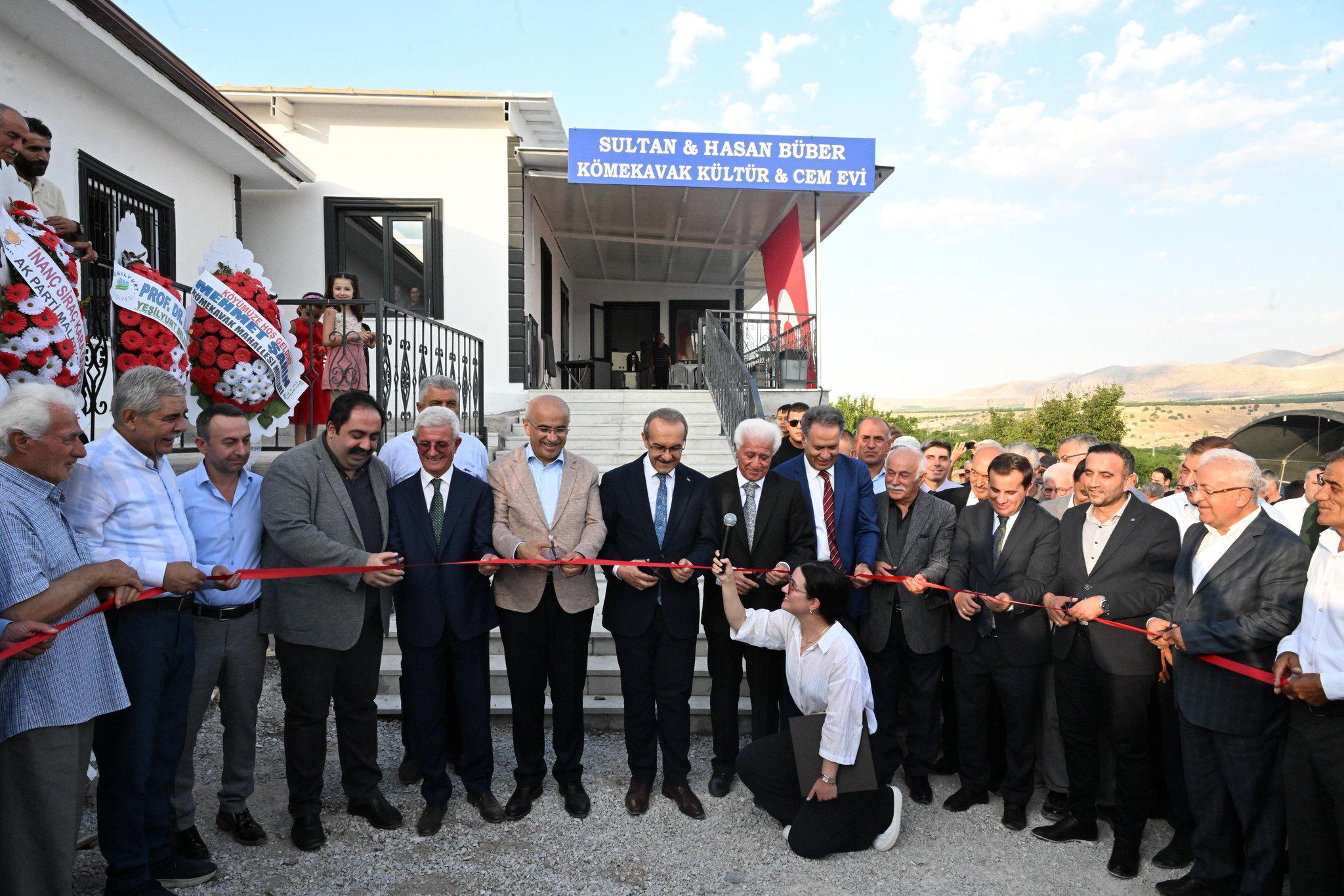 Cemevi açılışında birlik ve beraberlik mesajları