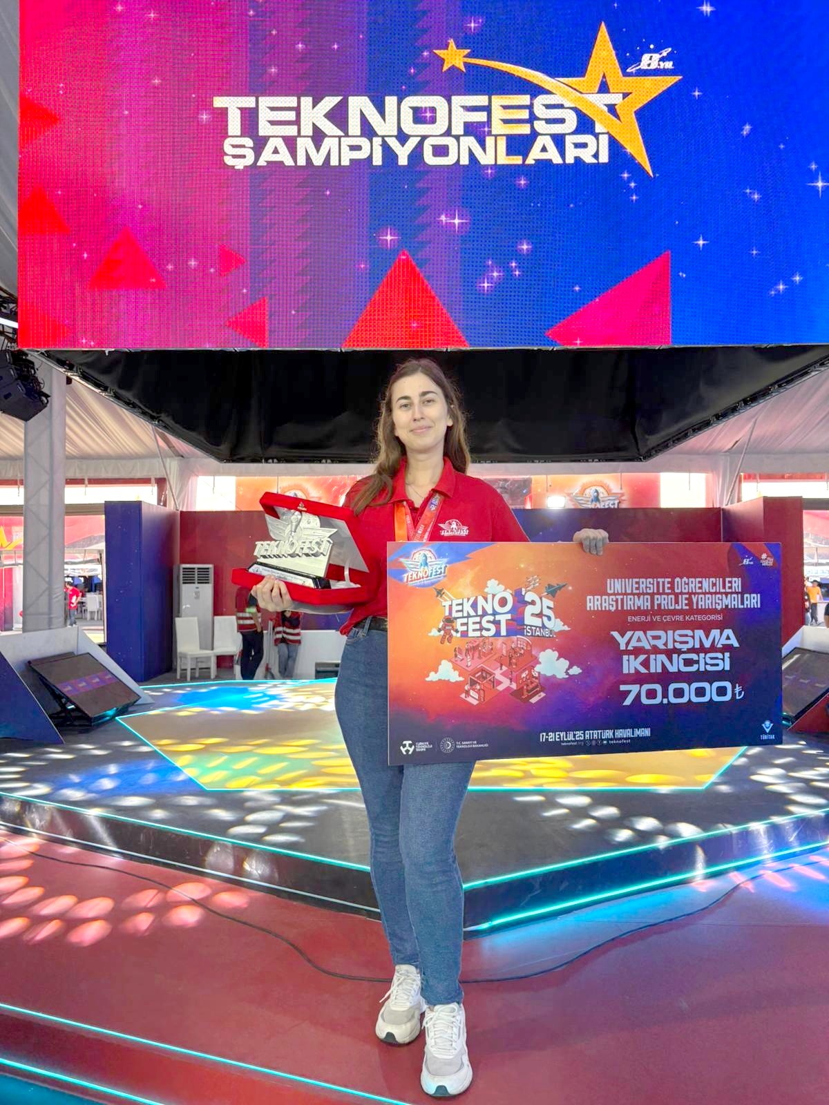 ÇOMÜ EcoSorb Takımı TÜBİTAK 2242 yarışmasında Türkiye ikincisi oldu