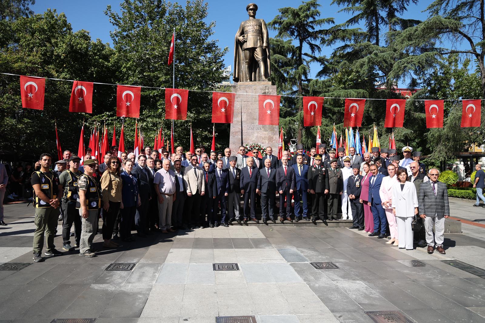 Atatürk'ün Trabzon'a gelişinin 101. yılı coşkuyla kutlandı