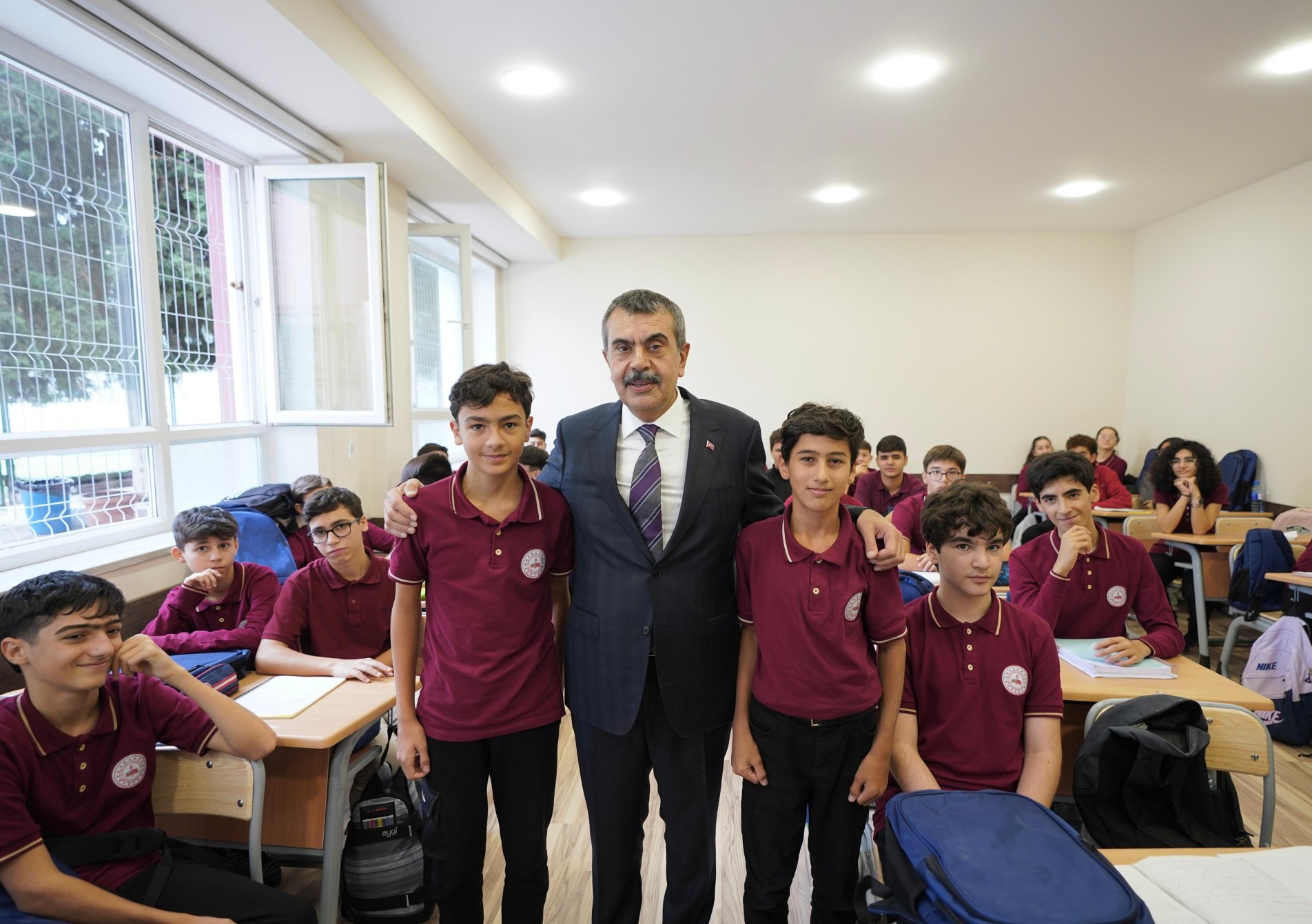 Bakan Tekin, Bakü Türk Anadolu Lisesi Ahmetli Yerleşkesi'nin Açılış Töreni'ne katıldı