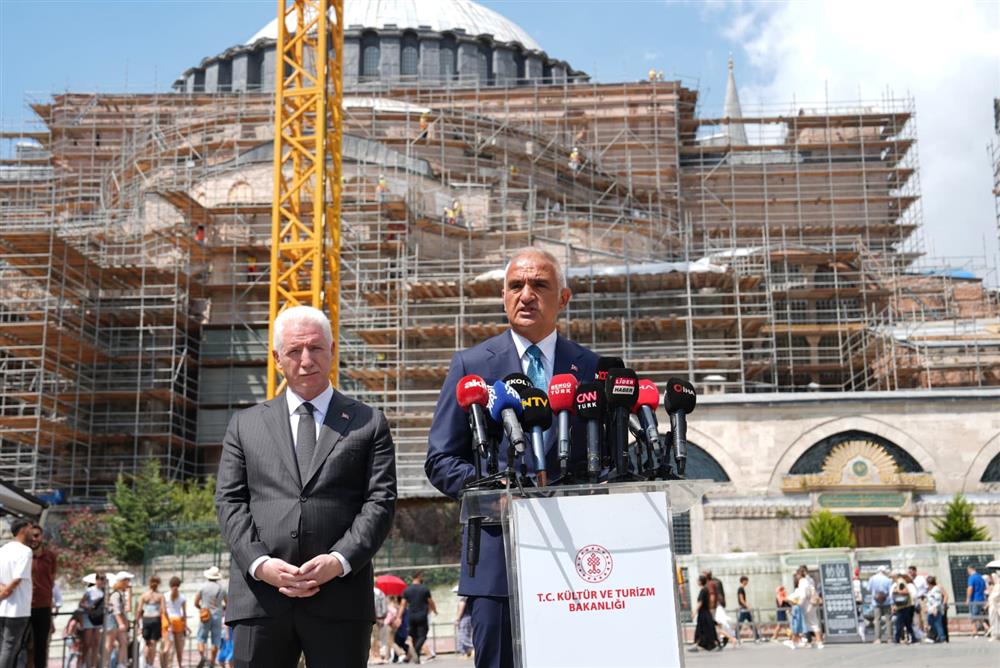 Ayasofya'da Yapay Zeka destekli Güvenlik Sistemi