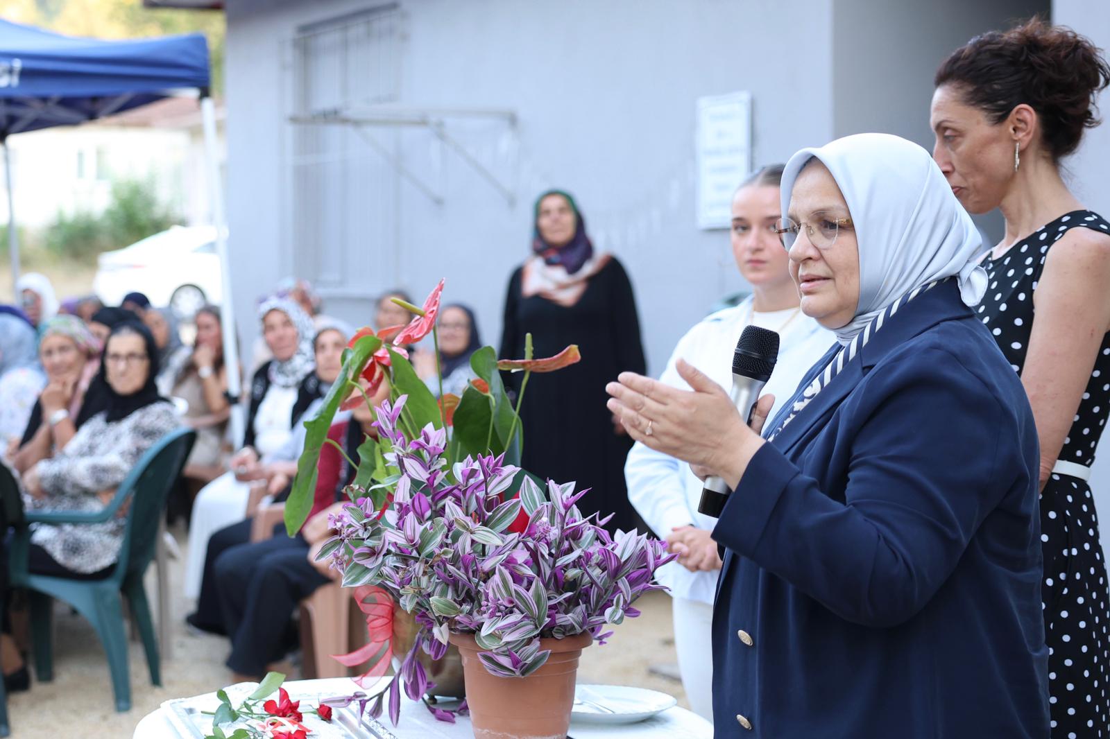 Darıyeri Hasanbey’de kadın emeği ekonomiye kazandırılıyor