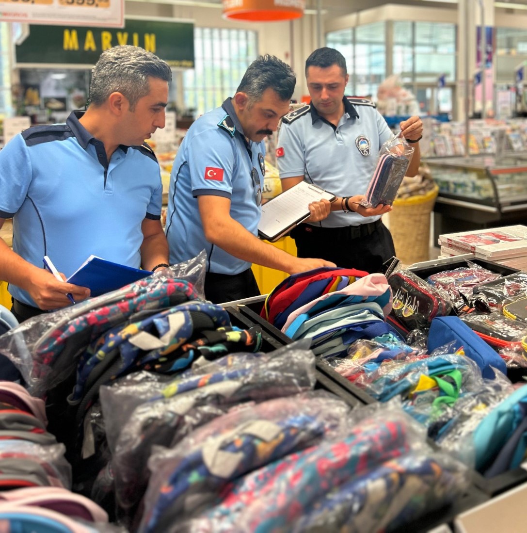 Zabıtadan yeni eğitim öğretim yılı öncesi sıkı denetim