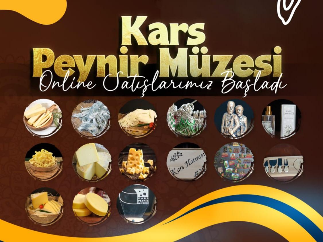 Kars Peynir Müzesi Online Satışlara Başladı