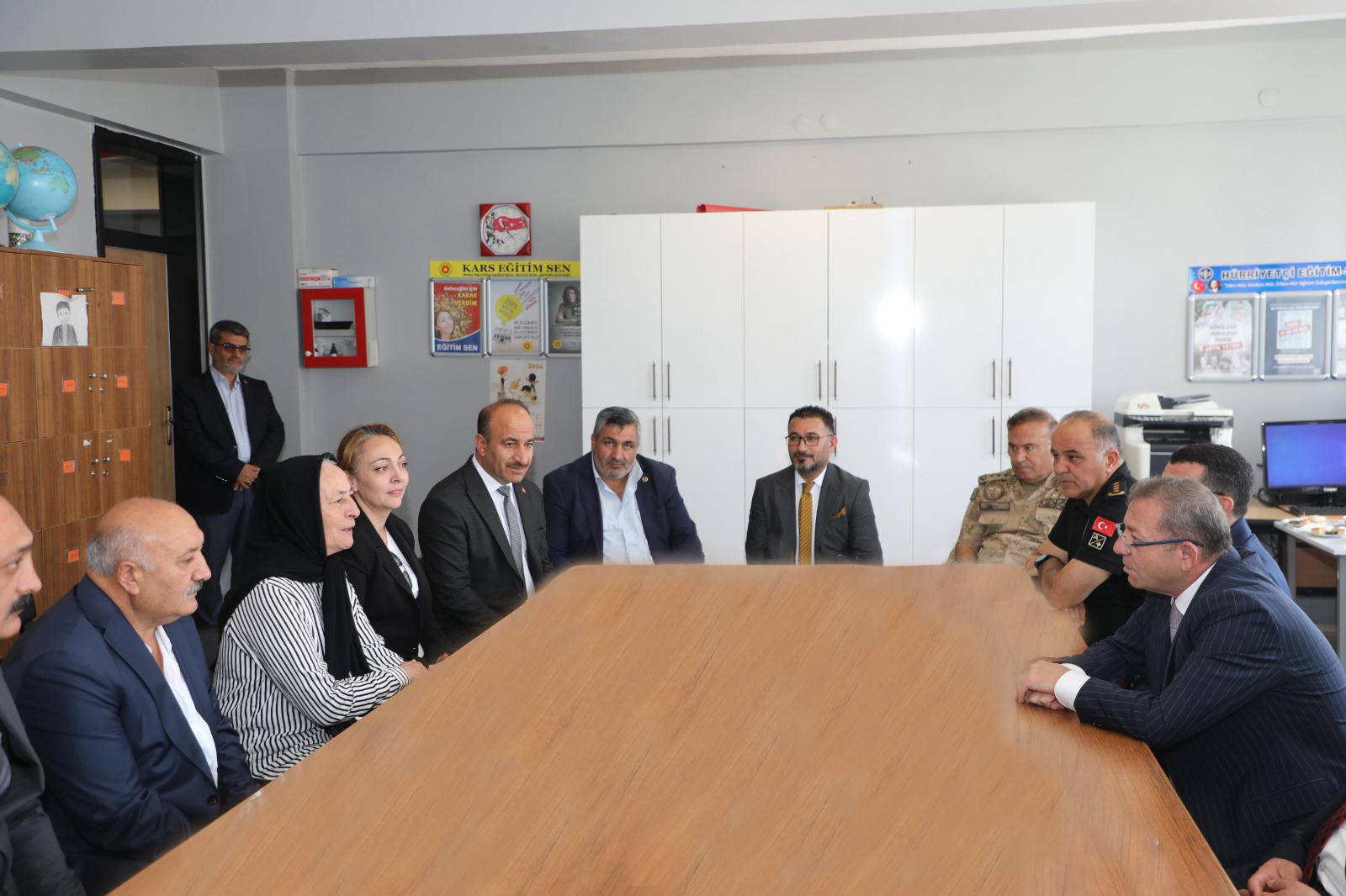 Kars’ta ortaokula Şehit Polis Abubekir Elyıldırım’ın ismi verildi