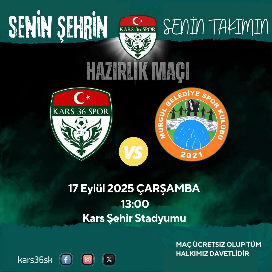 Kars 36 Spor'dan hazırlık maçı daveti