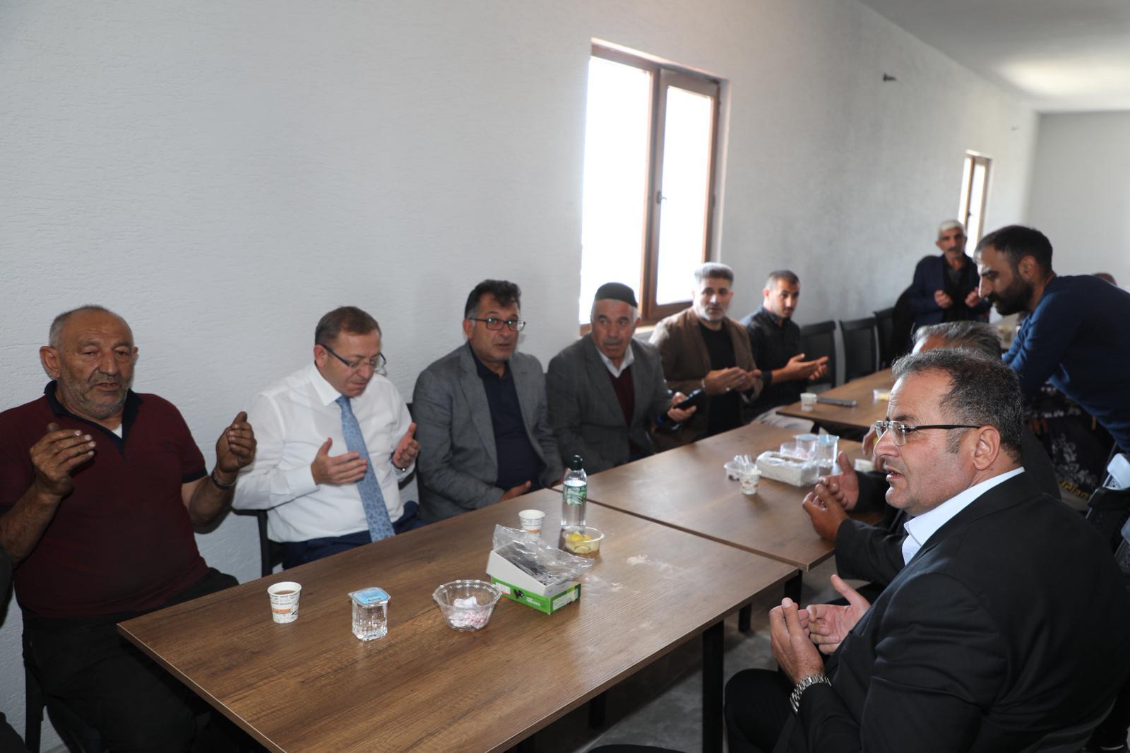 Vali Ziya Polat’tan Mehmet Nuri Kişli'ye taziye ziyareti