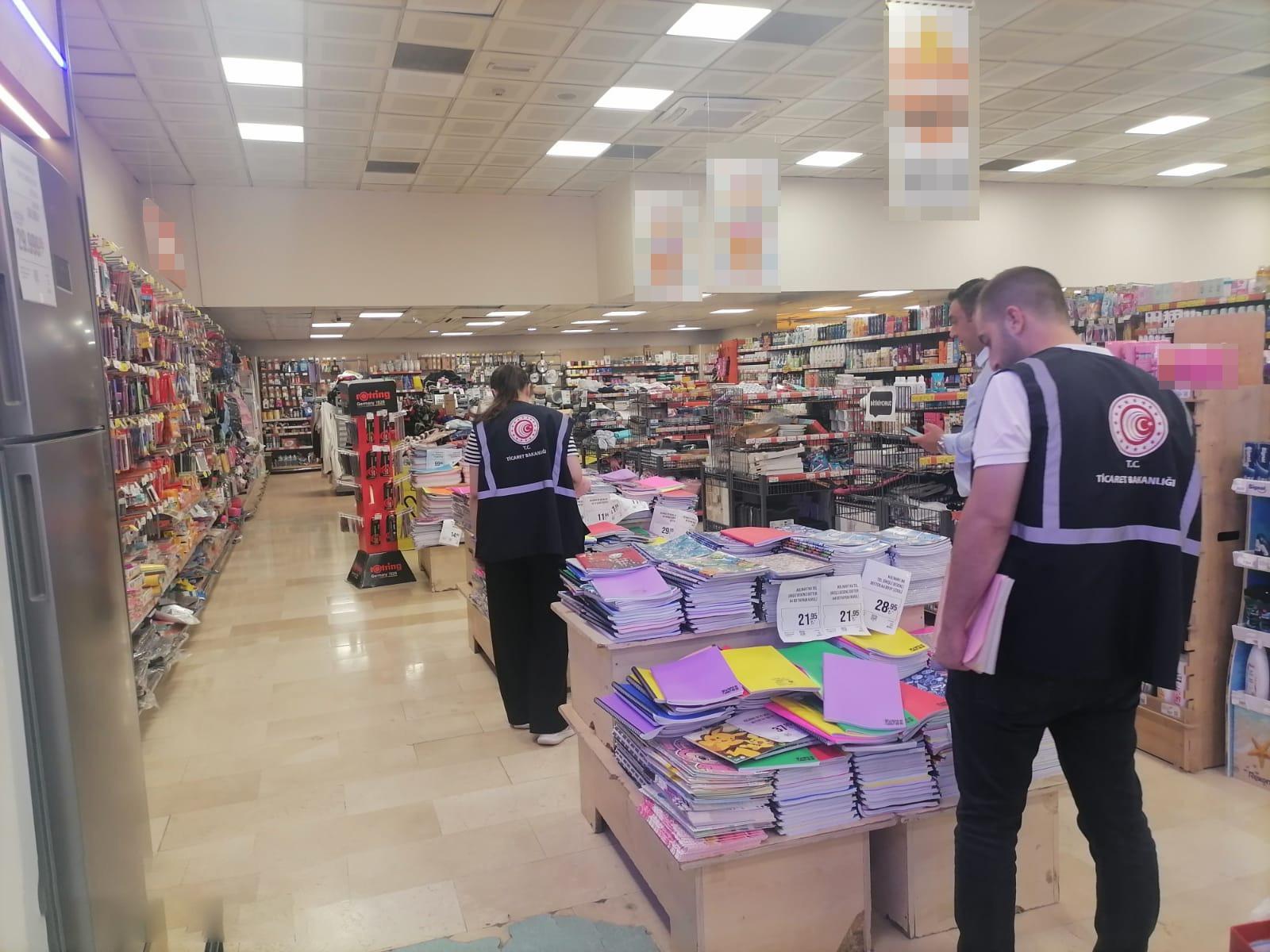 Kars’ta öğrenci ve velilerin mağduriyet yaşamaması için kırtasiyelere denetimler sıklaştırıldı