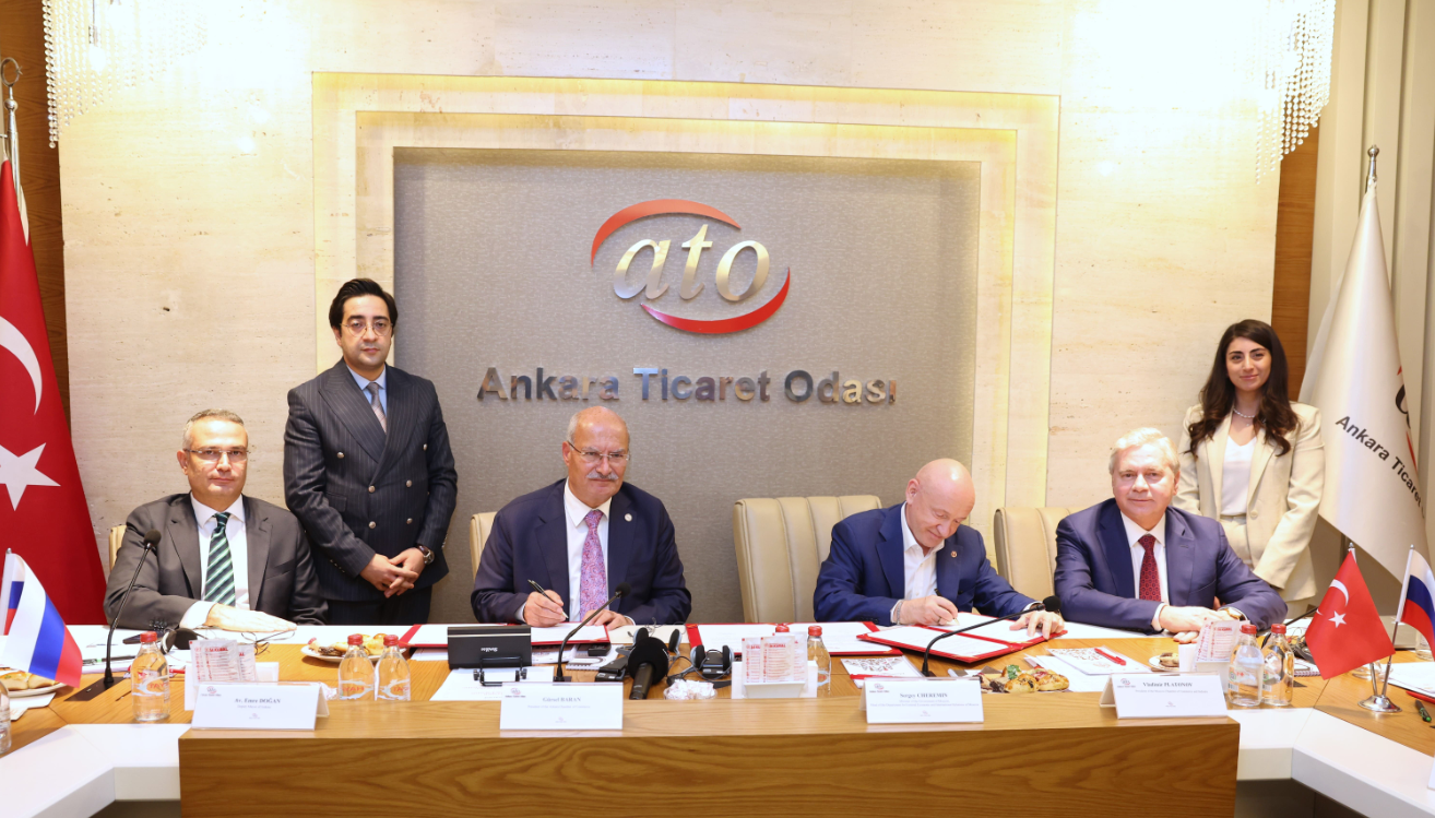 ATO Başkanı Baran: “Türkiye-Rusya ticaretini 100 milyar dolara taşımaya hazırız”