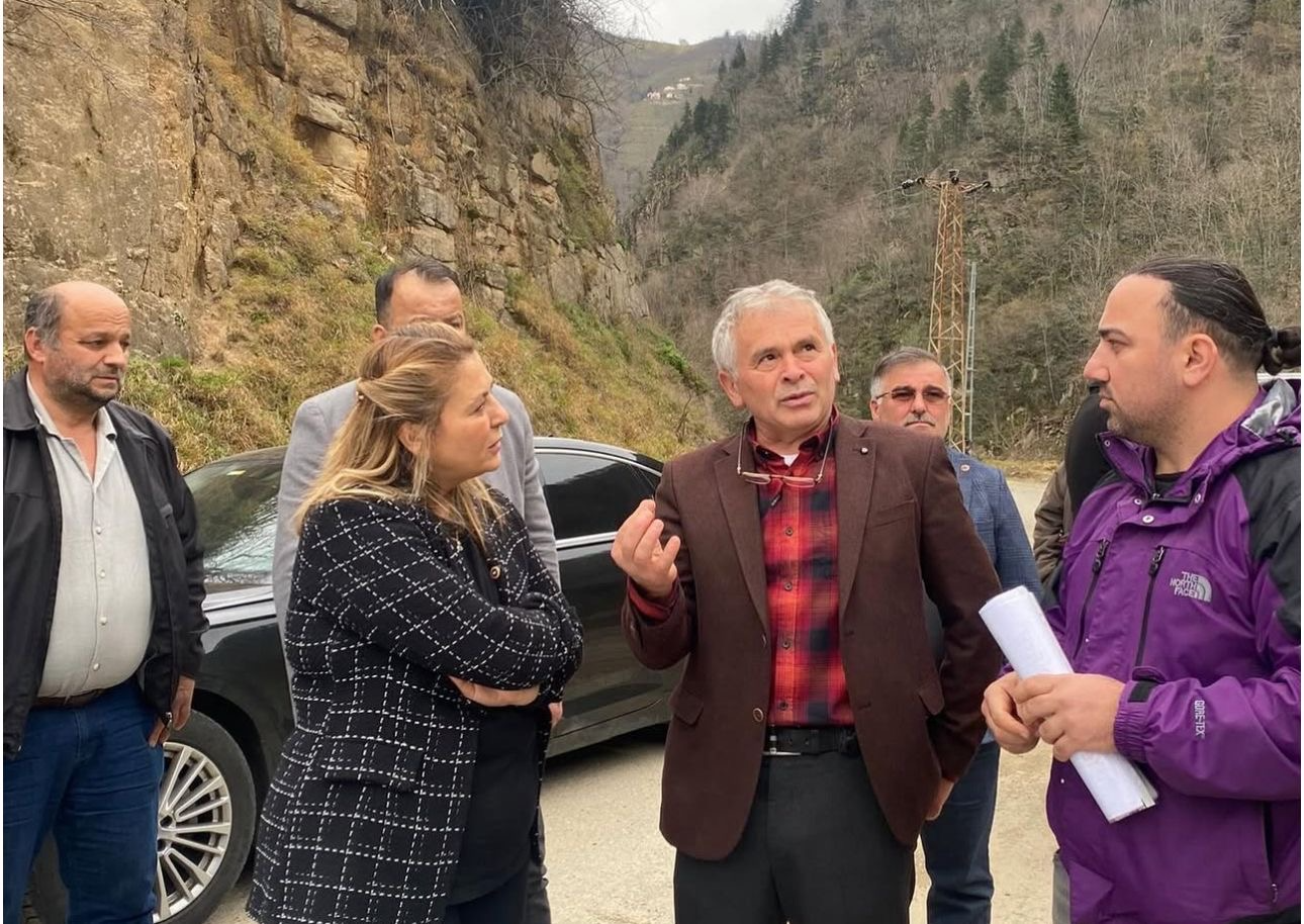 Giresun'un Doğankent İlçesi Çatalağaç köyünde maden tehlike saçıyor