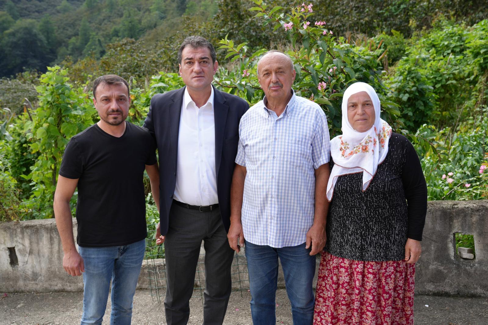 Fuat Köse Emrah Usta'nın ailesine destek ziyareti yaptı
