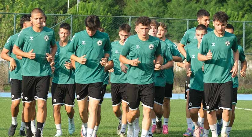 Giresunspor Orduspor maçına hazırlanıyor