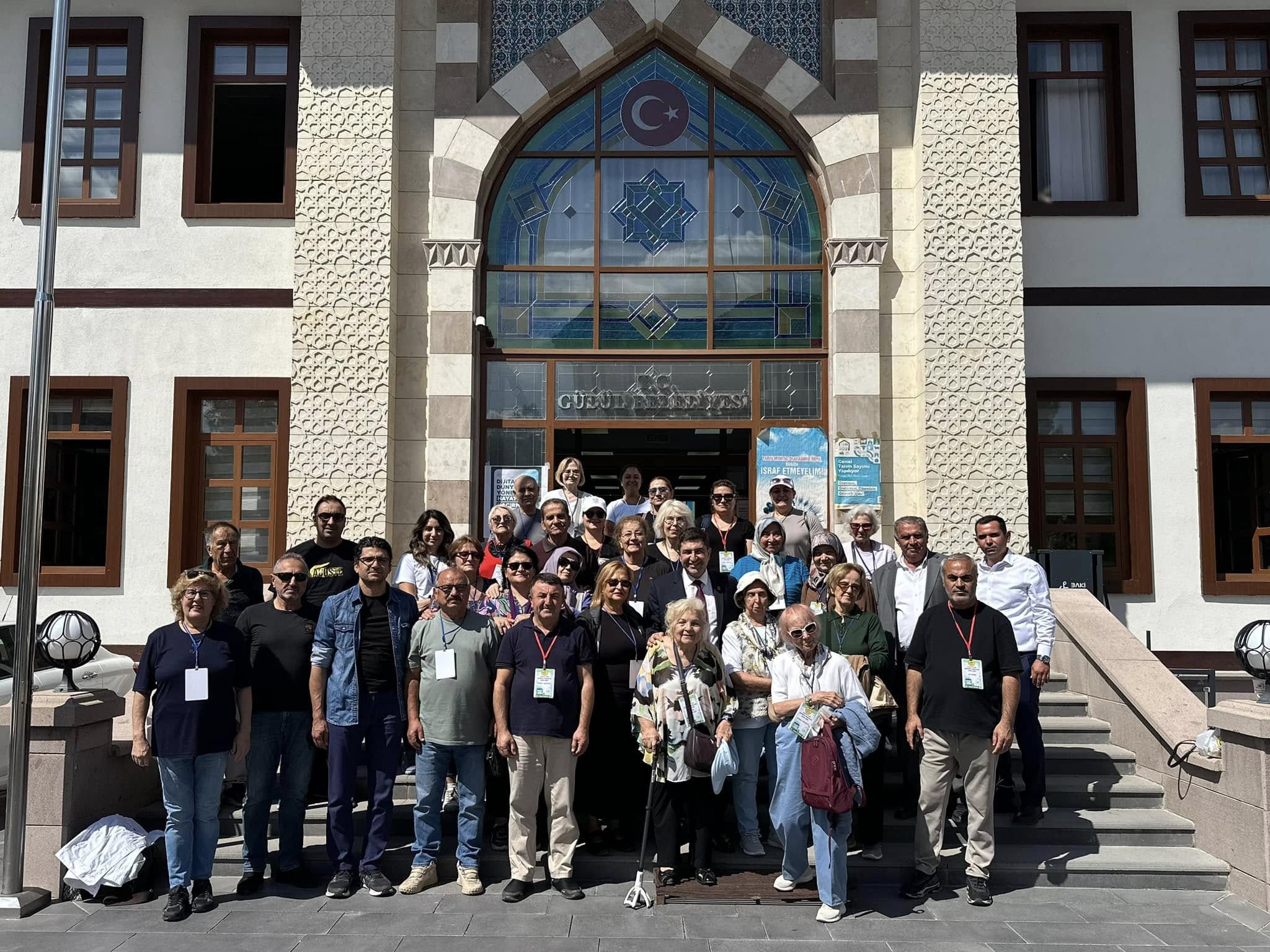 Çankaya İlçesinin bazı mahalle muhtarları Güdül'ü gezdi