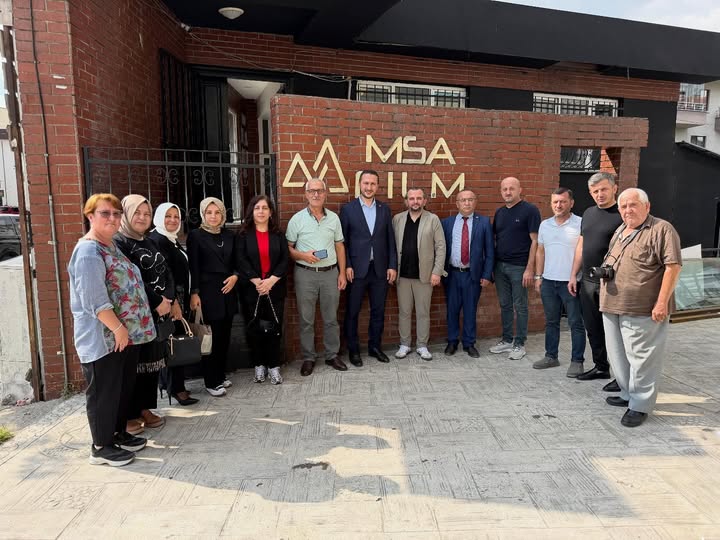 AK Parti Düzce İl Teşkilatı’ndan Düzce basınına anlamlı ziyaret