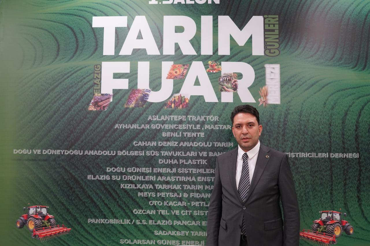 TSO Başkan Adayı Nurullah Öner Elazığ Tarım Fuarı’nda üreticilerle buluştu