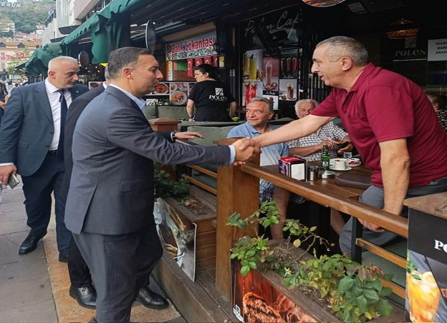 İYİ Parti heyeti Giresun’da fındık üreticilerini dinledi